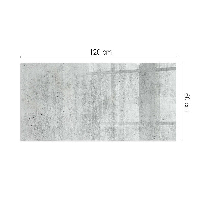 Sklo pod krbová kamna Surová betonová textura