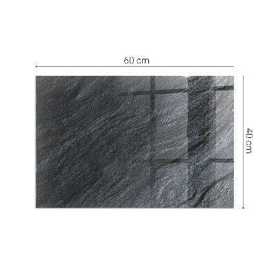 Sklo pod kamna obdélníkové Textura povrchu kamene