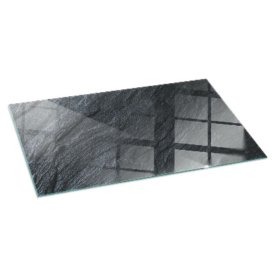 Sklo pod kamna obdélníkové Textura povrchu kamene