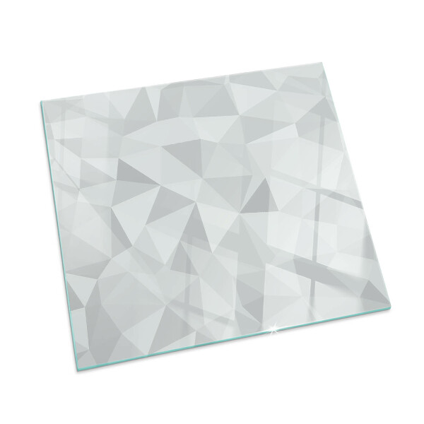 Sklo pod krbová kamna Abstraktní geometrický vzor
