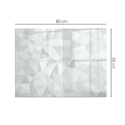 Sklo pod krbová kamna Abstraktní geometrický vzor