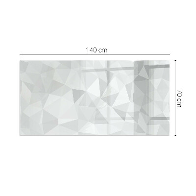 Sklo pod krbová kamna Abstraktní geometrický vzor