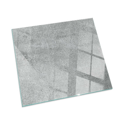 Sklo pod krbová kamna Surová betonová textura