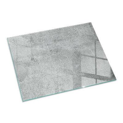 Sklo pod krbová kamna Surová betonová textura