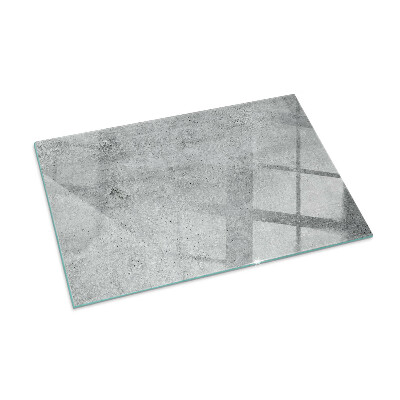 Sklo pod krbová kamna Surová betonová textura