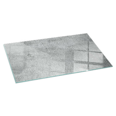 Sklo pod krbová kamna Surová betonová textura