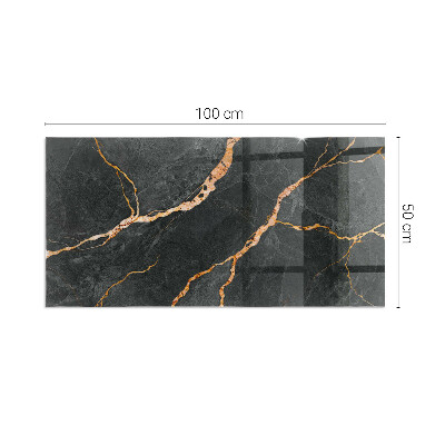 Sklo pod krbová kamna Elegantní mramor s žilkováním