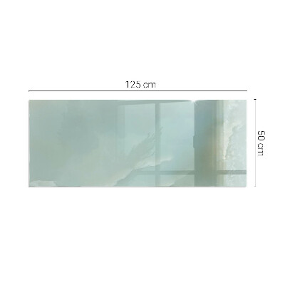 Sklo pod krbová kamna Jemný mramorový vzor