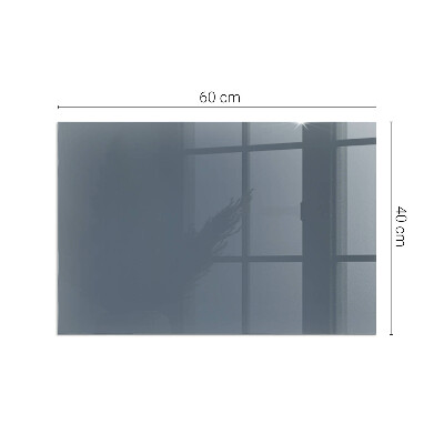 Sklo pod kamna obdélníkové Barva tmavě modrá