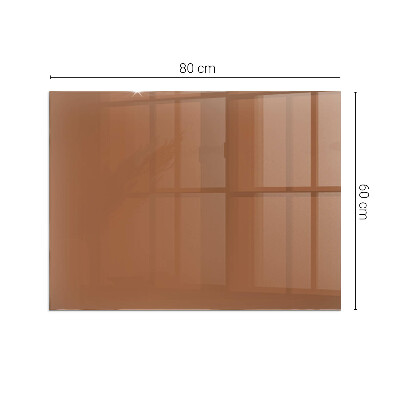 Sklo pod krbová kamna Barva Hnědá