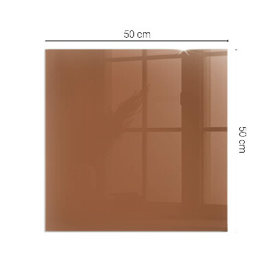 Sklo pod krbová kamna Barva Hnědá