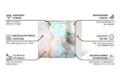 Šestihranná sklo před kamna Moderní design se strukturou