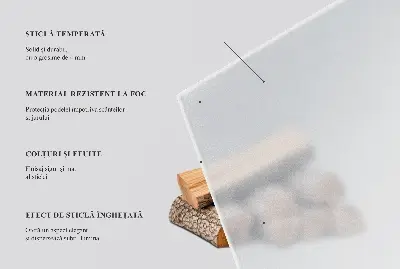 Šestihranná polotransparentní podložka pod krbová kamna
