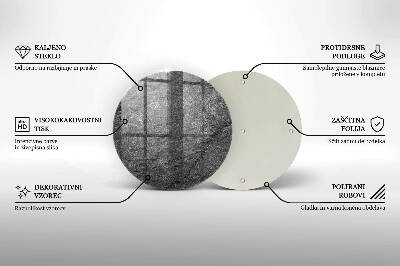 Tácek pod svíčku Textura kamene