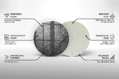 Tácek pod svíčku Textura kamene