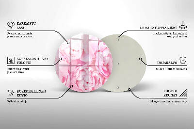 Podtácek pod svíčky Jemné pivoňky