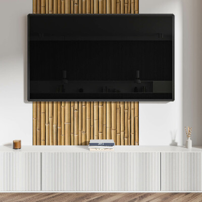 Obdélníkový panel na zeď Tekstura bambusa