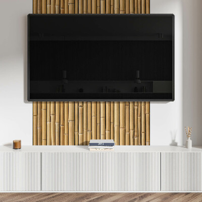 Obdélníkový panel na zeď Tekstura bambusa