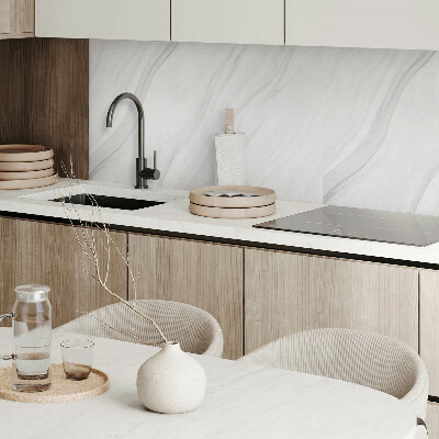 Obdélníkový nástěnný panel Marmurowe fale w eleganckim stylu