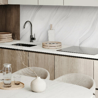 Obdélníkový nástěnný panel Marmurowe fale w eleganckim stylu