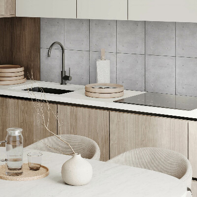 Obdélníkový nástěnný panel Surowy beton w minimalistycznym stylu