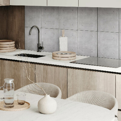 Obdélníkový nástěnný panel Surowy beton w minimalistycznym stylu