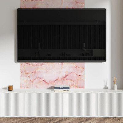Obdélníkový panel na zeď Marmurowe fale w harmonijnym tańcu