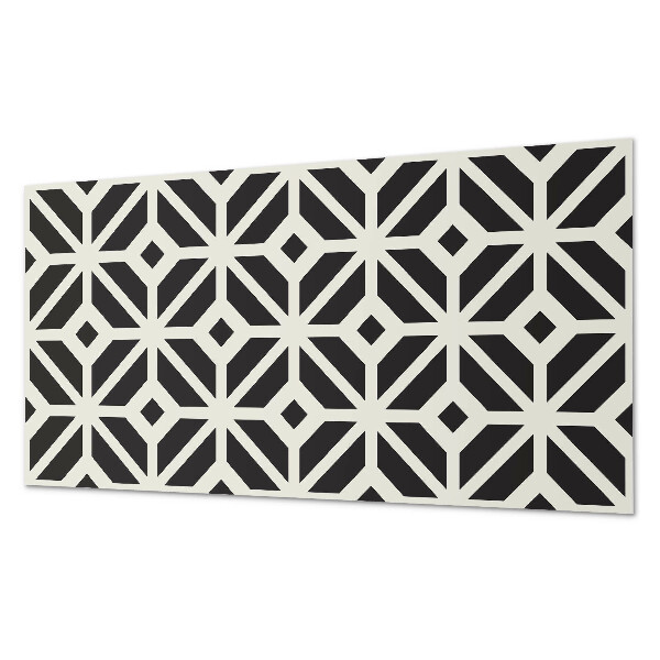 Obdélníkový obkladový panel Wzór rombowy w stylu geometrycznym
