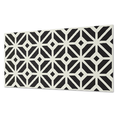 Obdélníkový obkladový panel Wzór rombowy w stylu geometrycznym