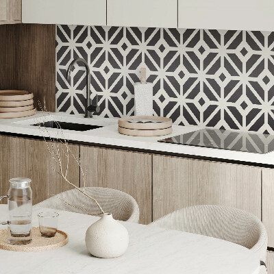 Obdélníkový obkladový panel Wzór rombowy w stylu geometrycznym