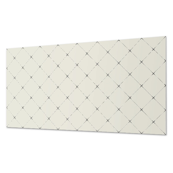 Obdélníkový obkladový panel Wzór rombowy w stylu geometrycznym