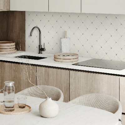 Obdélníkový obkladový panel Wzór rombowy w stylu geometrycznym