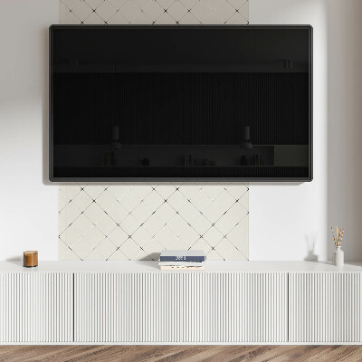 Obdélníkový obkladový panel Wzór rombowy w stylu geometrycznym