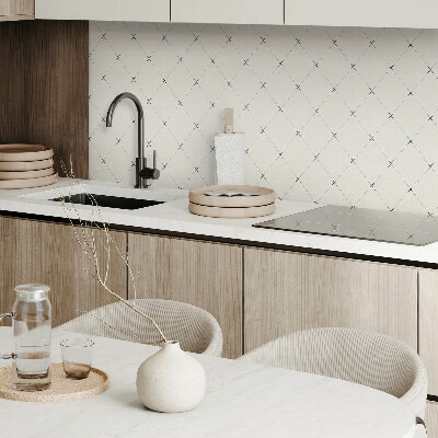 Obdélníkový obkladový panel Wzór rombowy w stylu geometrycznym