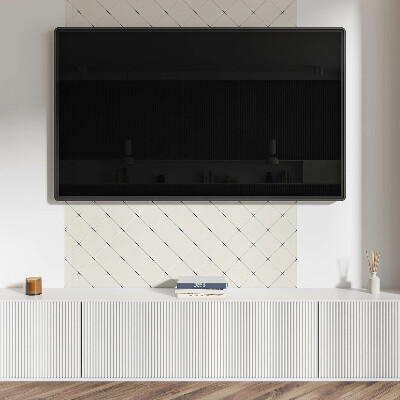 Obdélníkový obkladový panel Wzór rombowy w stylu geometrycznym