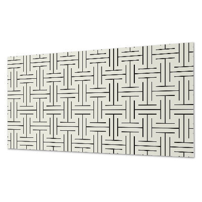Obdélníkový obkladový panel Kratkowy motyw geometryczny