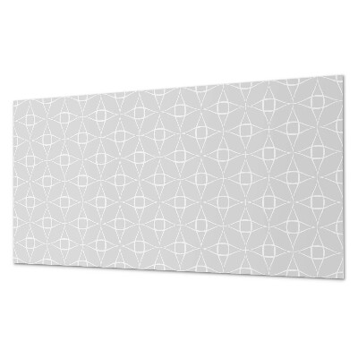 Obdélníkový obkladový panel Wzór siatki w geometrycznym stylu