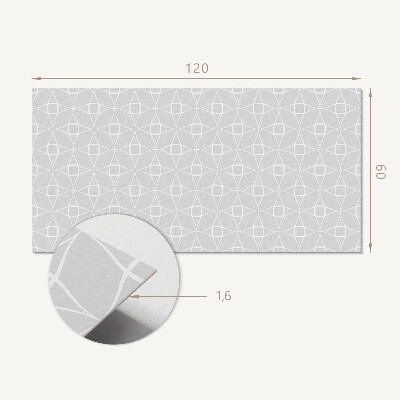Obdélníkový obkladový panel Wzór siatki w geometrycznym stylu