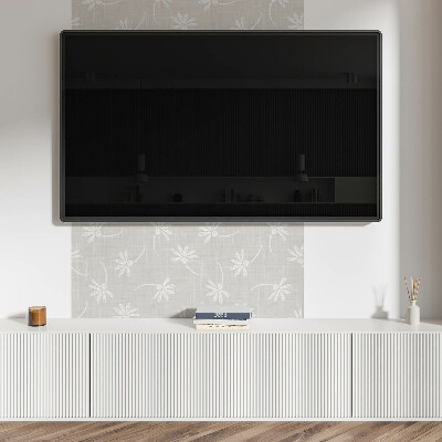 Obdélníkový panel na zeď Kwiatowy motyw