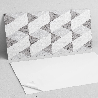 Obdélníkový obkladový panel Kontrasty w geometrycznych kształtach