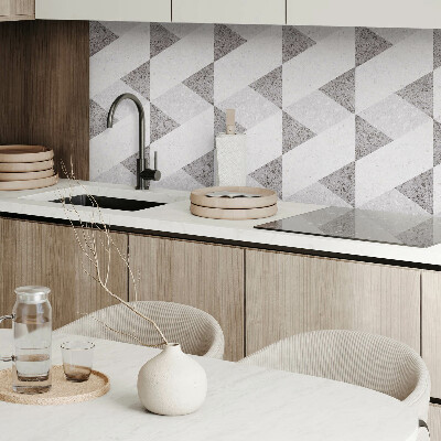 Obdélníkový obkladový panel Kontrasty w geometrycznych kształtach