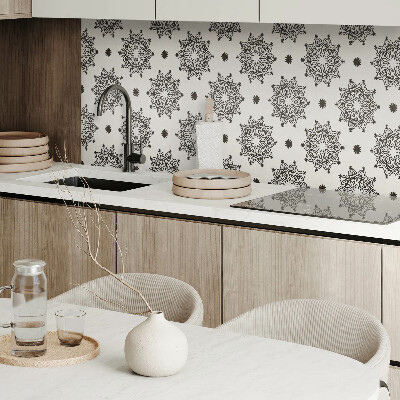 Obdélníkový nástěnný panel Mandala w sieciowy wzór