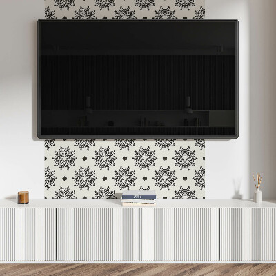 Obdélníkový nástěnný panel Mandala w sieciowy wzór