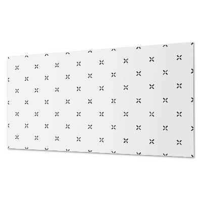Obdélníkový panel na zeď Minimalistyczny motyw krzyżykowy