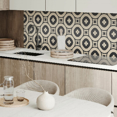 Obdélníkový panel na zeď Wzór kwadratowych figur geometrycznych