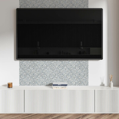 Obdélníkový nástěnný panel Wzór rombowy w stylu geometrycznym