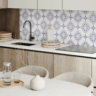 Obdélníkový nástěnný panel Rombowy wzór w geometrycznym stylu