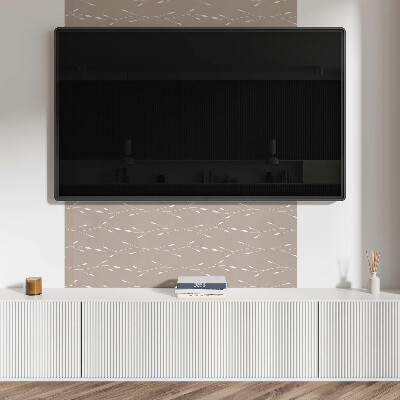 Obdélníkový panel na zeď Kwiatowy motyw subtelnych liści