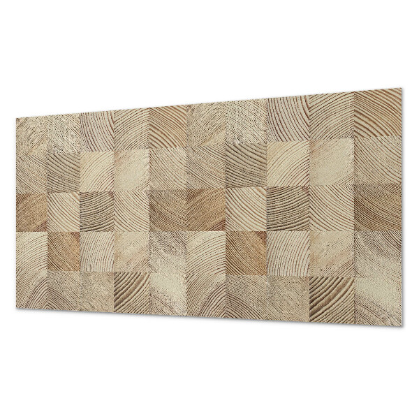 Obdélníkový obkladový panel Deski w naturalnym stylu