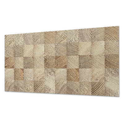 Obdélníkový obkladový panel Deski w naturalnym stylu